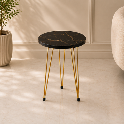 Single Circular Nesting Coffee Table (UV Sheet) Bc-15706