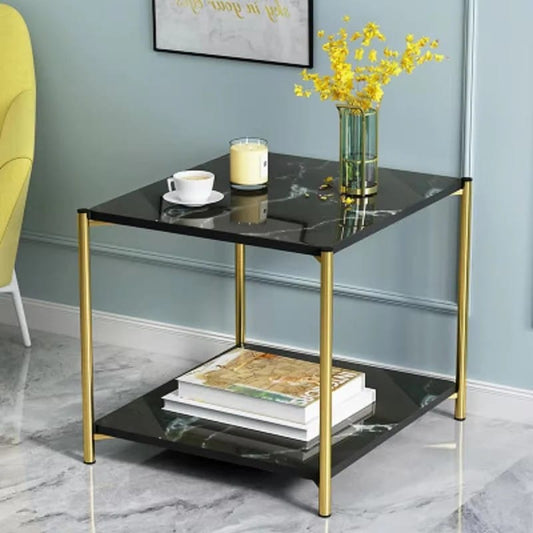 Black Modern Square End Side Table
Regular