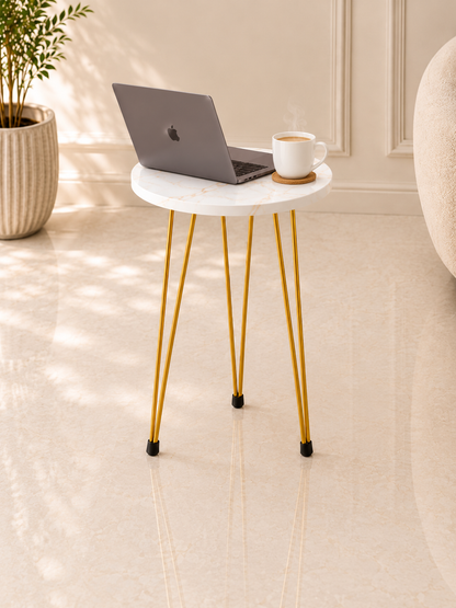 Single Circular Nesting Coffee Table (UV Sheet) Bc-15706